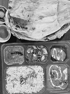 Veg Jeera Rice Thali
