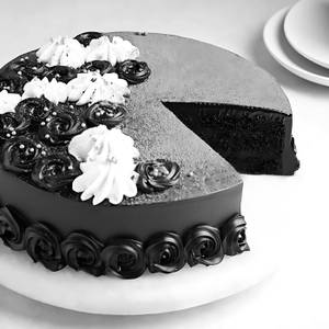 Divine Truffle Chocolate Cake                                                   