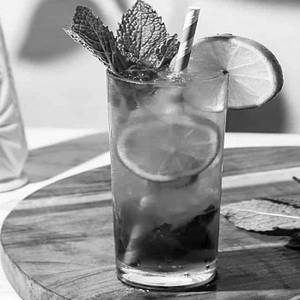 Blue Lime Mojito.