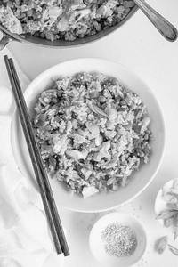 Chilli Garlic Fried Rice -prawn