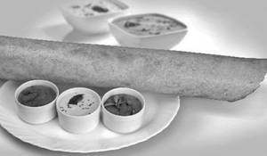 Butter Paper Masala Dosa