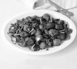Chilli Mushroom Dry