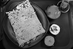 Coconut Rava Masala Dosa