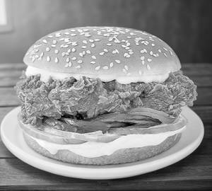Hot Crispy Burger