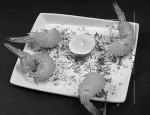 Golden Fried Prawns