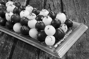 Mix Rasbhari White & Black