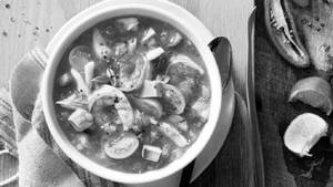 Spicy Crab Meat Soup