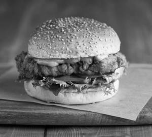 Peri-peri Crispy Chicken Burger