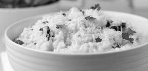 Spinach & Creamy Cheese Risotto