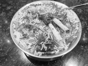 Achari Mutton Biryani