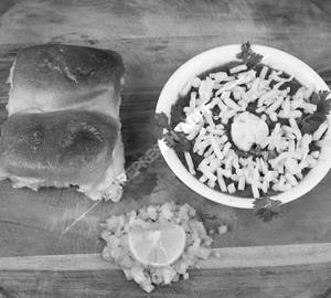 Cheese Pav Bhaji