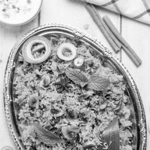 Mushroom Biryani