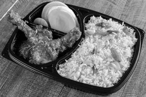 Basanti Pulao Chicken Kosha Combo