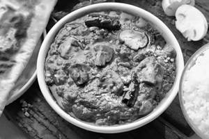 Palak Mushroom