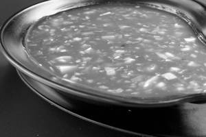 Veg Burnt Garlic Soup