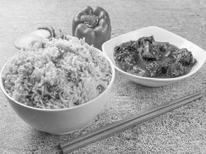 Egg Fried Rice Chicken Combo