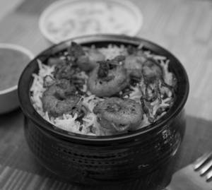 Prawns Biryani