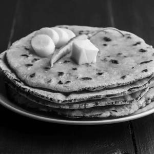 Makka Roti Butter