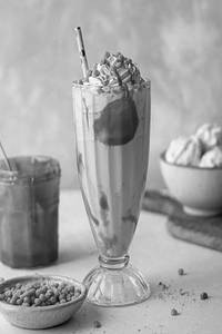 Butterscotch Ice Cream Milkshake