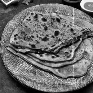 Egg Mughlai Paratha Sabji