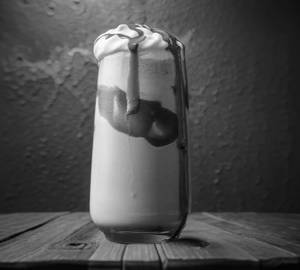 Strong cold coffee