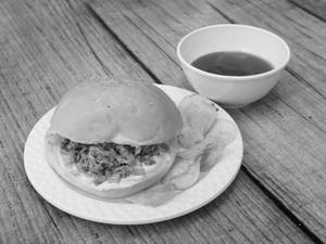 Butter Chicken Burger