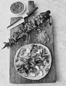 Mushroom Tikka Shawarma