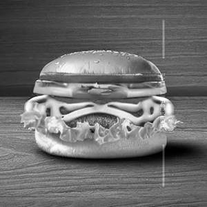 Veg Cheese Burst Burger
