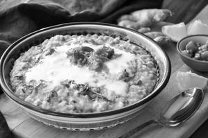 Khichdi with curd