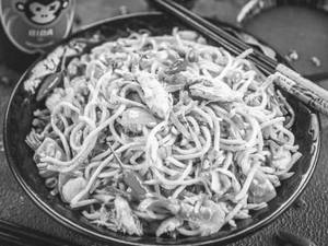 Chicken Egg Chow mein