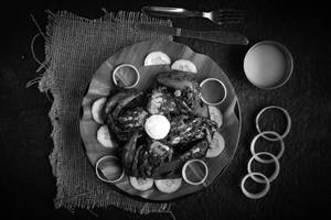 Crab Green Roast