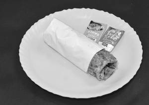 Mutton Double Kebab Roll