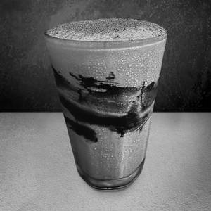 Plain cold coffee