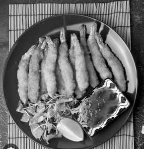 Golden Fried Prawns (4 Pcs )