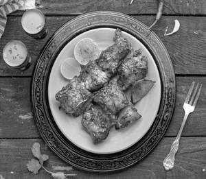 Fish Hariyali Kebab (6 Pcs)