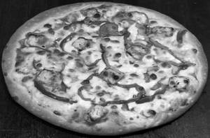 Cheese Capsicum And Paneer Pizza
