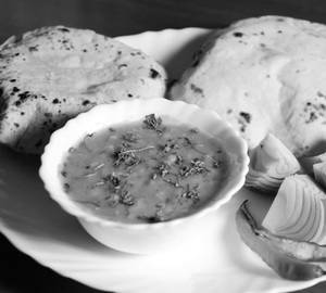 Dal Fry + 4 tawa roti Combo