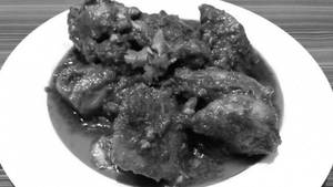 Chicken Kosha With Alu