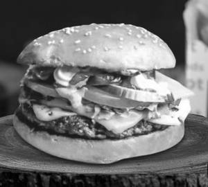 Tanddori schezwan burger