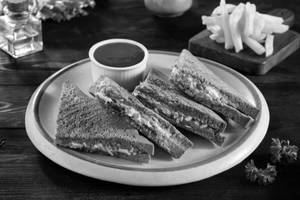 Forest veg cheese sandwich 