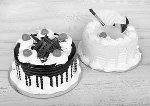 Black Forest Cake + Pineapple Cake