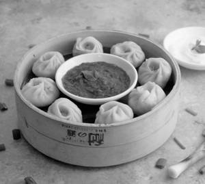 Veg Momos(steamed) 5 pes