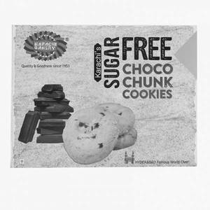 Karachi Sugar Free Choco Chunk Cookies [250 Grams]