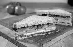 Cheesy Fresh Veggie Sandwich [2 Layer]