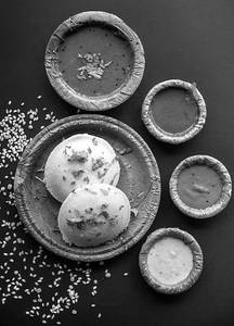 Steam Rice Idlis