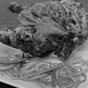 Chicken Tandoori Pahadi (green) Med. Spicy