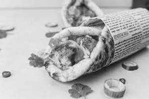 Malai Boti Wrap