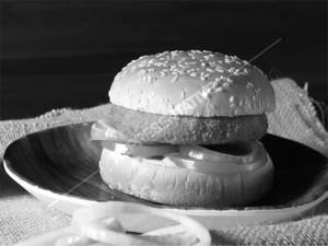 Aloo tikki burger