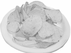 Potato Wafers Salted 200 Gms