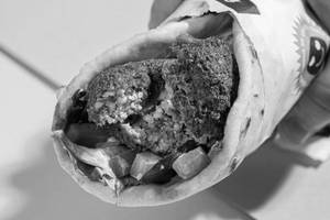 Vegan Spicy Falafel Shawarma - Dairy Free